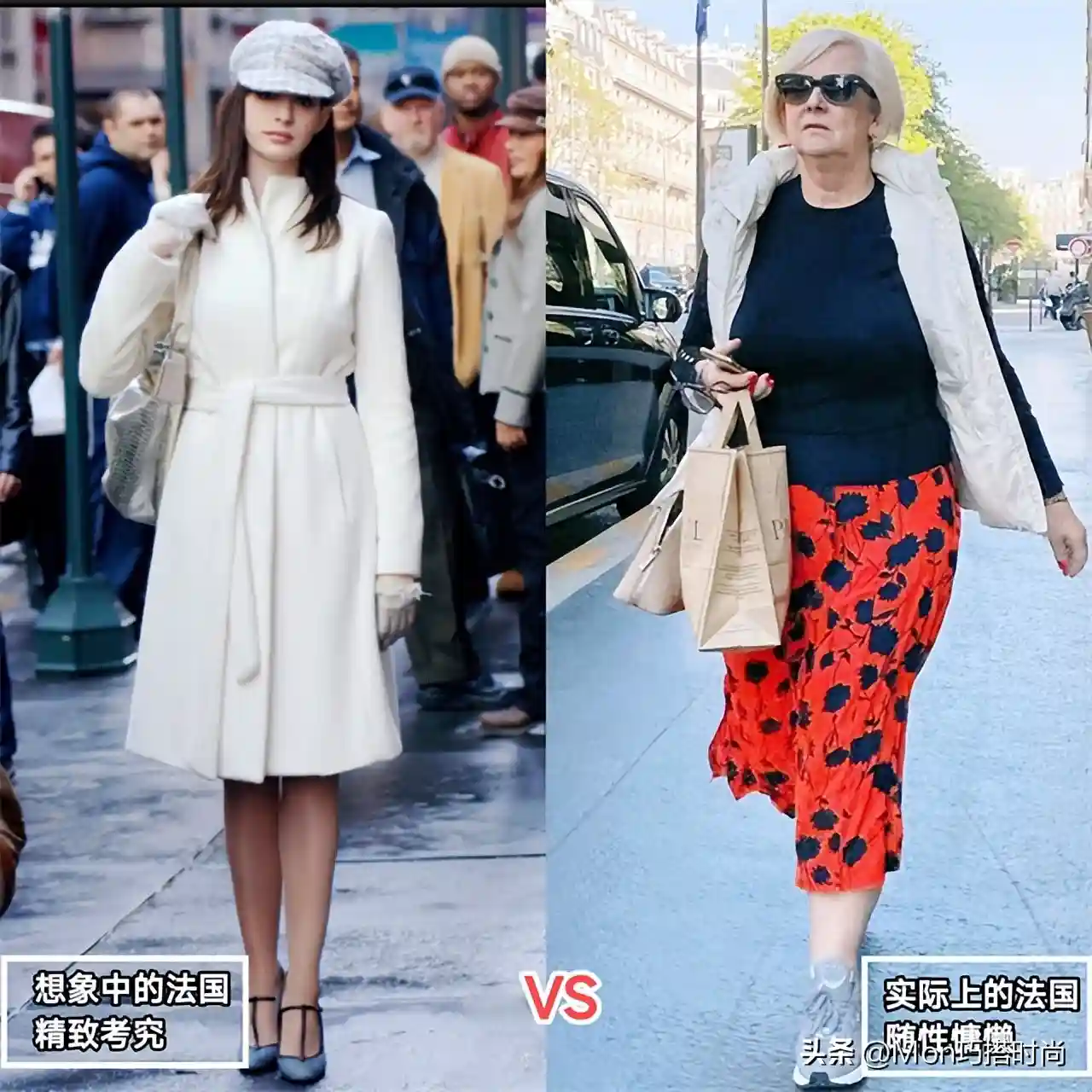 为什么劝你多背“帆布包”，看法国女人就知道了，美得多优雅高级